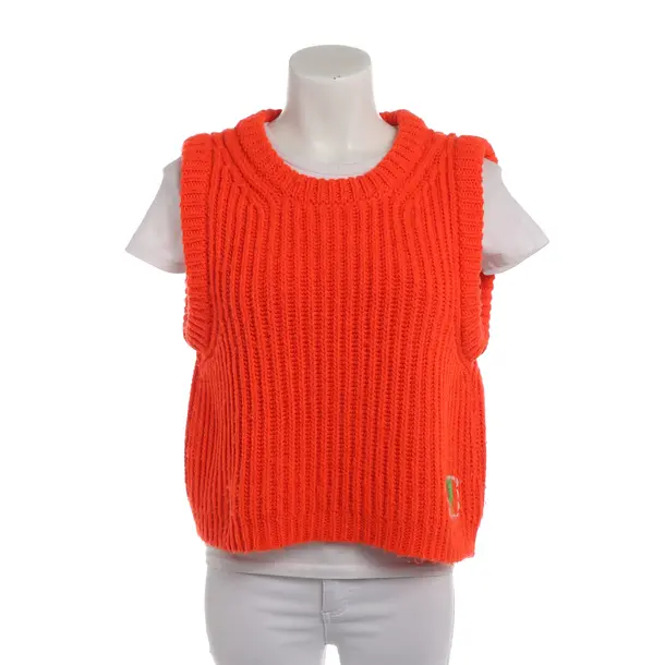 Sweater Vest in Red, Polyacryl, Grace