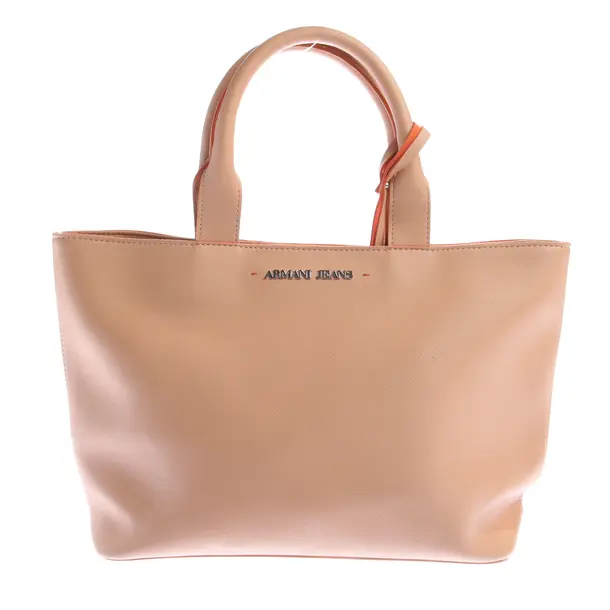 Handbag, in Peach, Polyvinyl, Armani Jeans