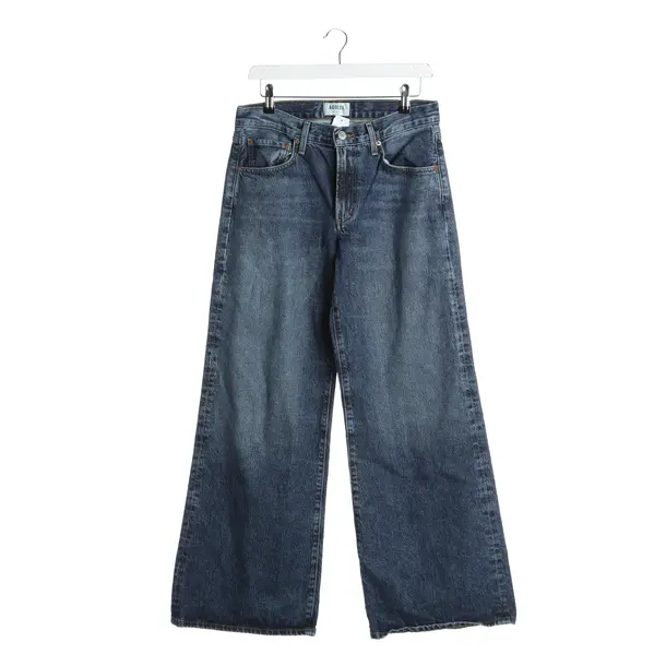 Jeans Straight Fit in Blau, Baumwolle, Agolde