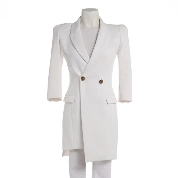 Blazer in White, Polyester, Elisabetta Franchi
