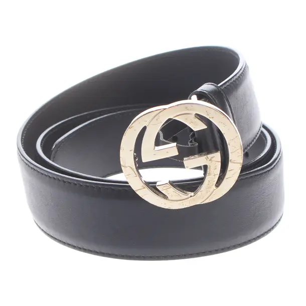 Belt in Black, Leather, Gucci