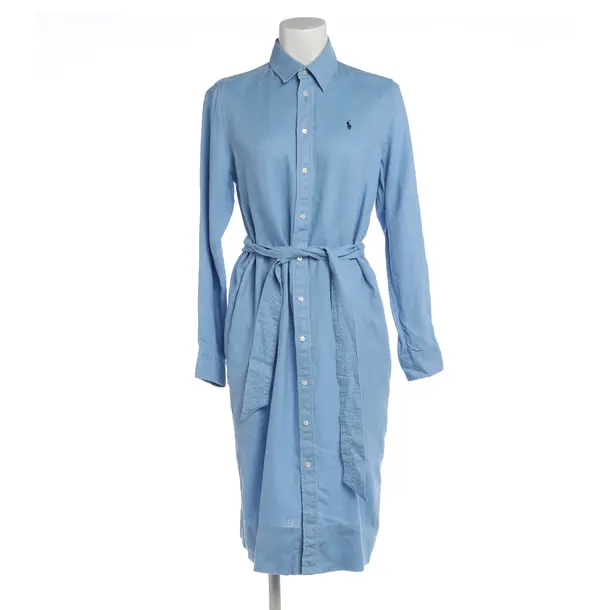 Kleid in Blau, Leinen, Polo Ralph Lauren
