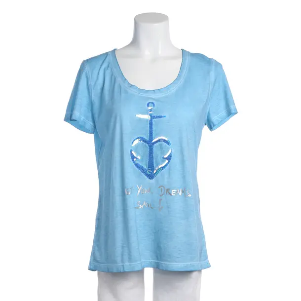Shirt in Blue, Cotton, Marc Cain Sports