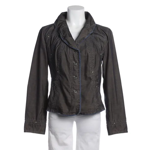 Blazer in Brown, Microfiber, Marc Cain