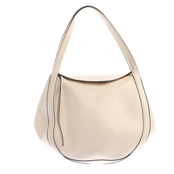 Shoulder Bag, in Beige, Leather, Wandler