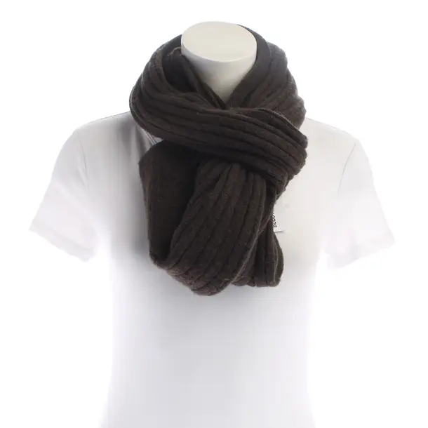 Scarf in Brown, Acrylic, Marc Cain