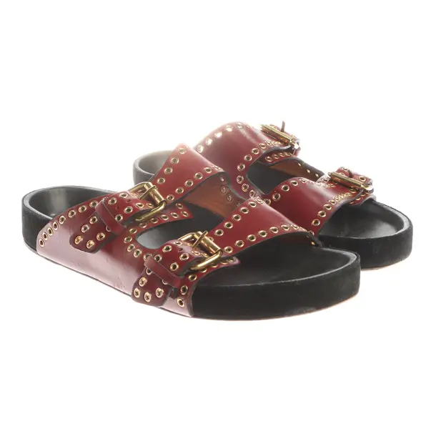 Sandalen in Rot, , Isabel Marant