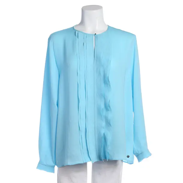 Blouse in Blue, Polyester, Marc Cain