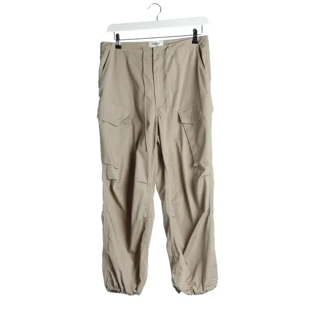 Pants in White, Cotton, Agolde