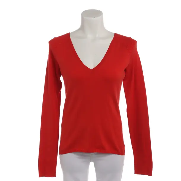 Jumper in Orange, Cotton, Hugo Boss