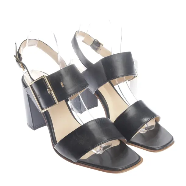 Heeled Sandals in Black, , Högl