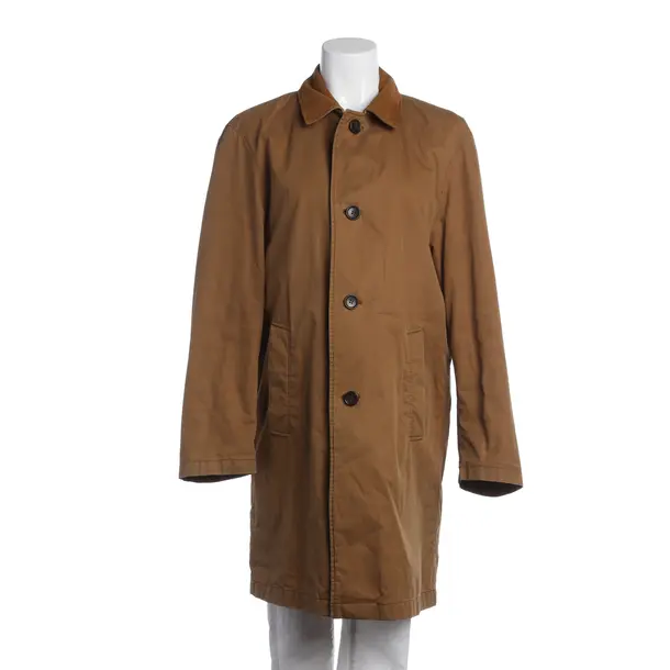 Overcoat in Brown, Cotton, Tommy Hilfiger