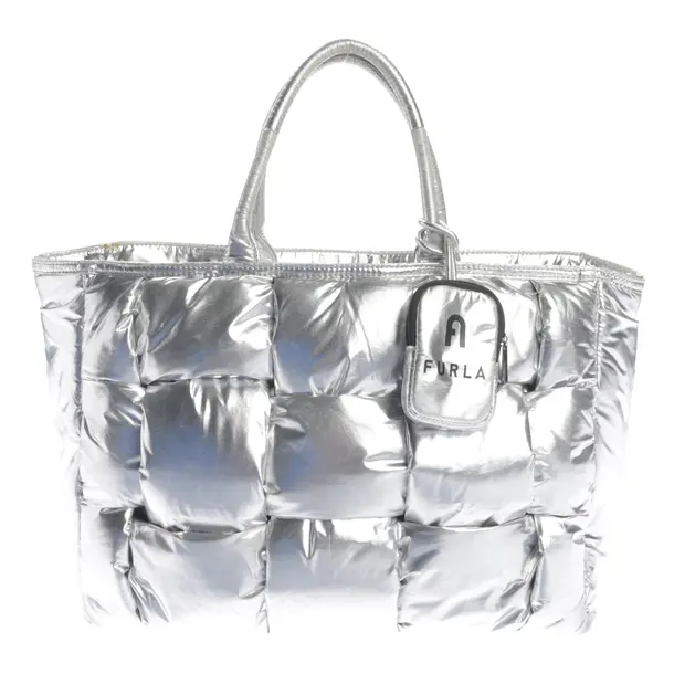 Handbag, in Silver, Polyamide, Furla