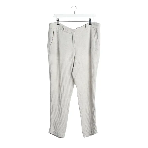 Hose in Grau, Leinen, Armani Collezioni