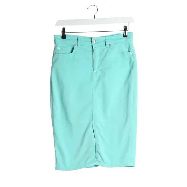Skirt in Blue, Cotton, Marc Cain