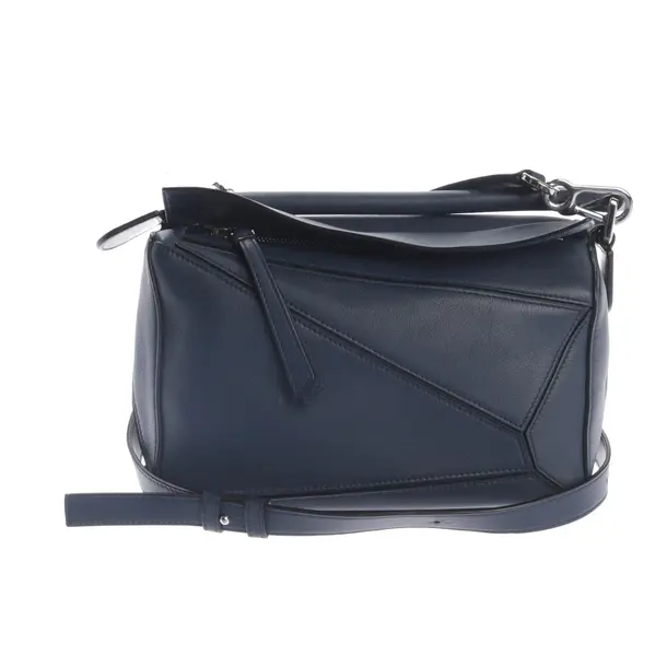 Handbag, in Blue, Leather, Loewe