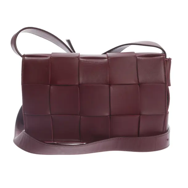 Shoulder Bag, in Bordeaux, Leather, Bottega Veneta