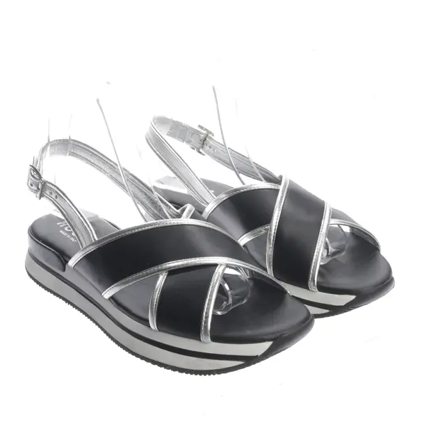 Sandals in Black, , Hogan