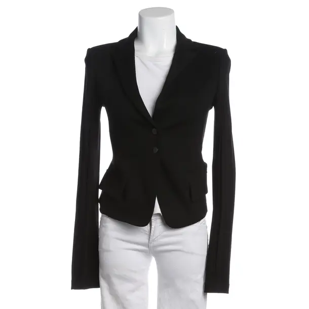 Blazer in Black, Viscose, Patrizia Pepe