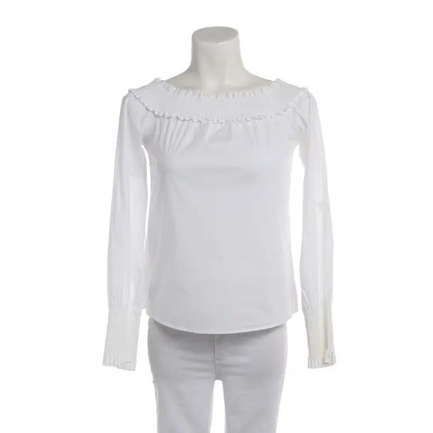 Blouse, in White, Cotton, Hugo Boss Red Label