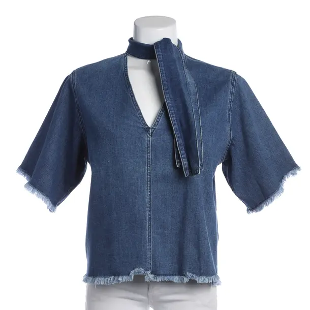 Bluse in Blau, Baumwolle, See by Chloé