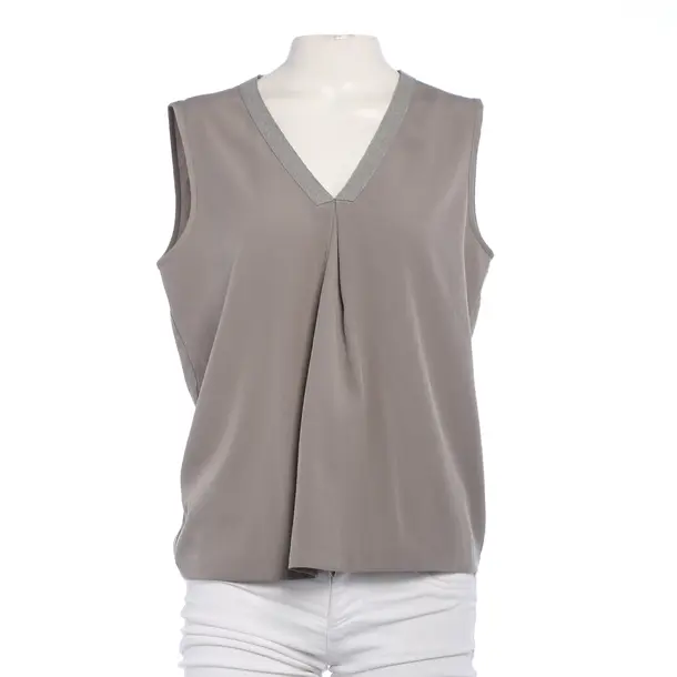 Top, in Gray, Wool, Fabiana Filippi