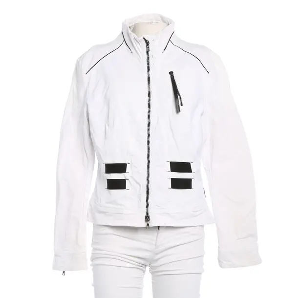 Summer Jacket in White, Polyamide, Marc Cain
