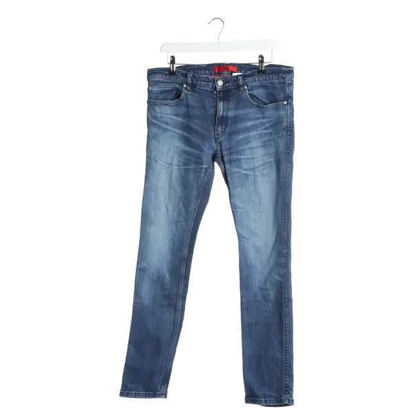 Skinny Jeans in Blue, Cotton, Hugo Boss Red Label