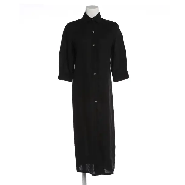 Kleid in Schwarz, Leinen, Max Mara