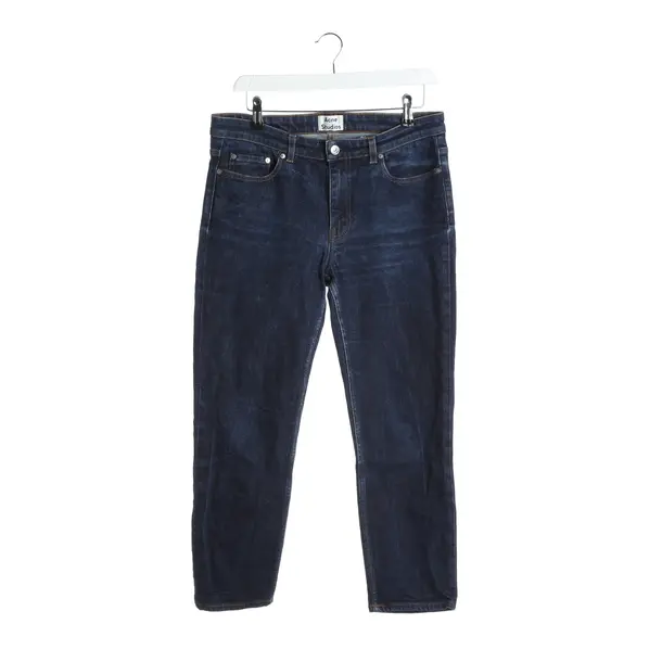 Jeans Straight Fit in Blau, Baumwolle, Acne Studios