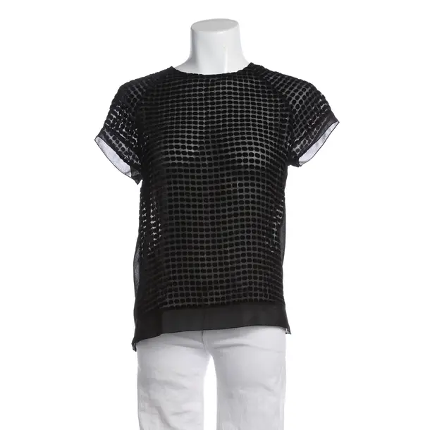 Shirt in Black, Viscose, 0039 Italy