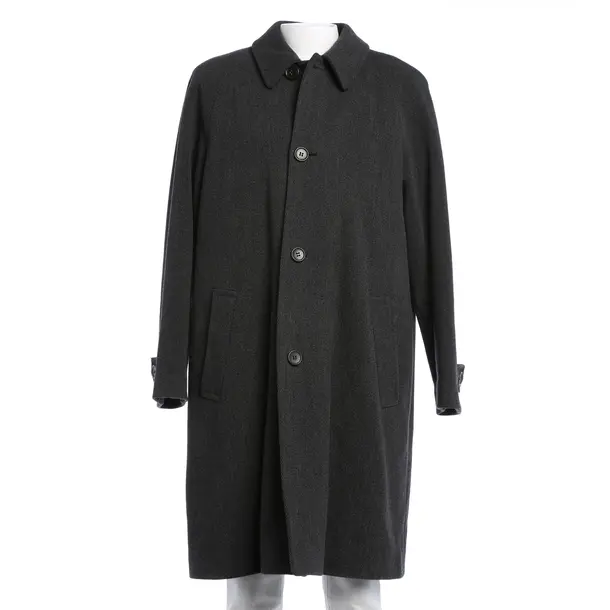 Winter Coat in Gray, Wool, Hugo Boss Black Label