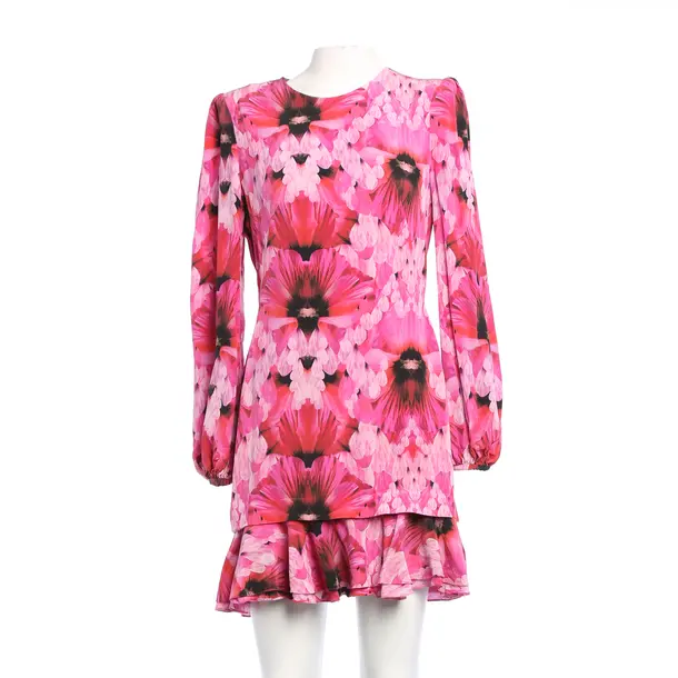 Kleid in Mehrfarbig, Seide, Alexander McQueen