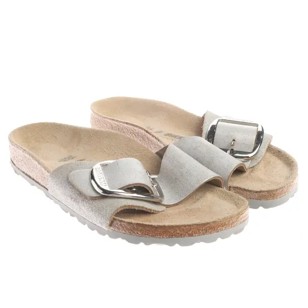 Sandals, in Gray, Birkenstock
