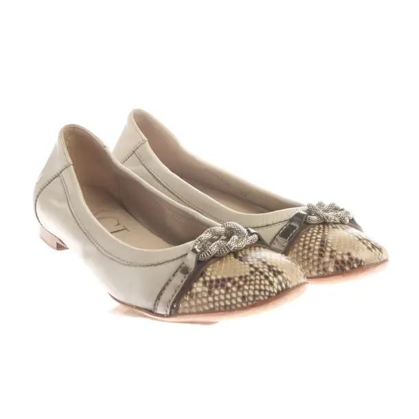 Ballet Flats in Gray, , AGL Attilio Giusti Leombruni