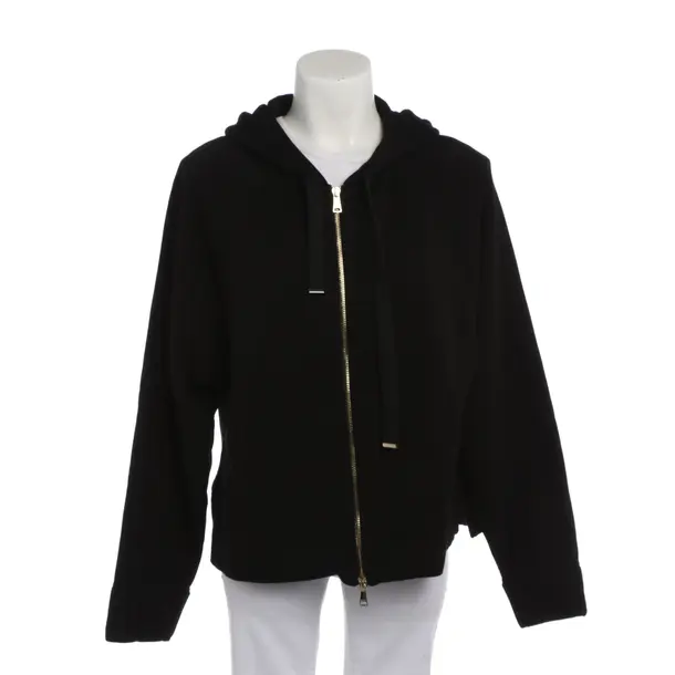 Sweatjacke in Schwarz, Baumwolle, Windsor
