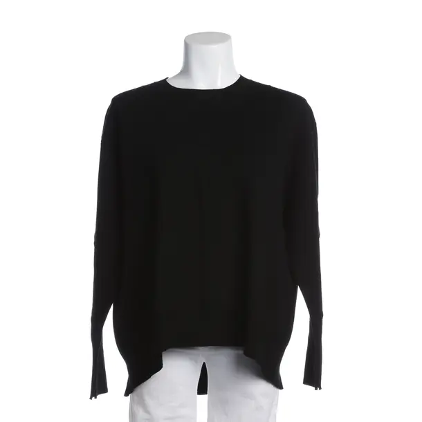 Pullover in Schwarz, Wolle, Falke