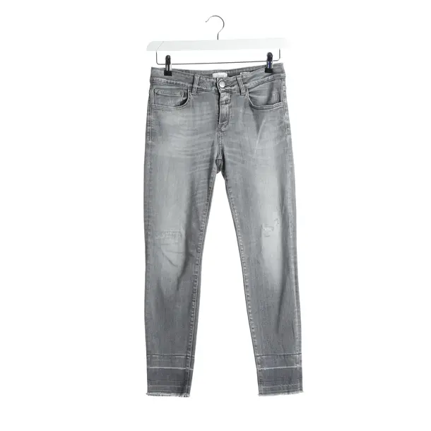 Jeans Skinny in Grau, Baumwolle, Closed