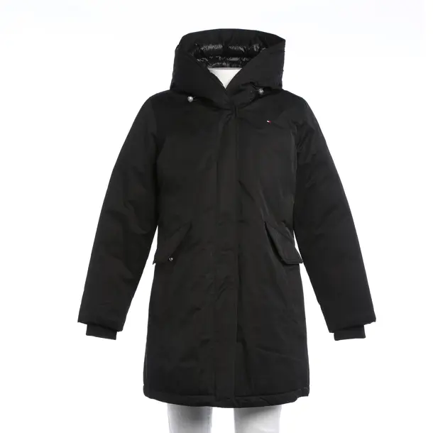 Winter Jacket in Black, Cotton, Tommy Hilfiger