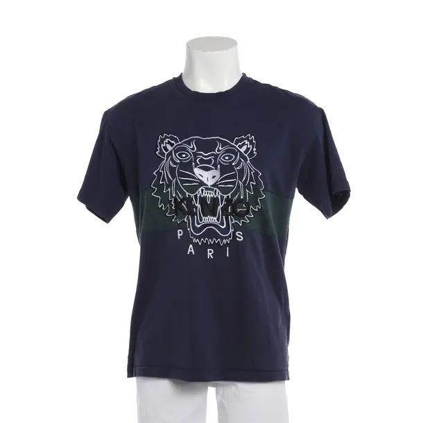 T-Shirt in Blau, Baumwolle, Kenzo
