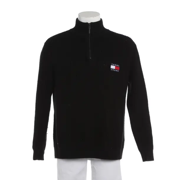 Pullover in Schwarz, Baumwolle, Tommy Jeans