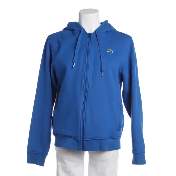 Sweatjacke, in Blau, Baumwolle, Lacoste