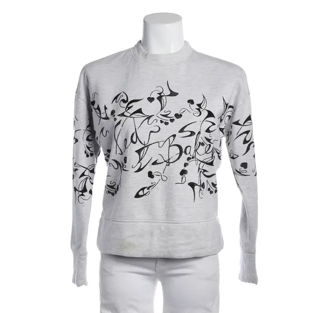 Sweatshirt in Grau, Viskose, Ted Baker