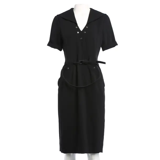 Kleid in Schwarz, Triacetat, Altuzarra