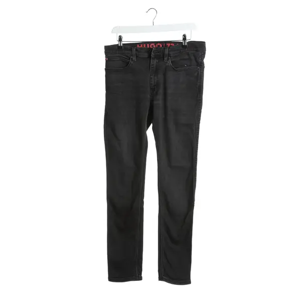 Skinny Jeans in Black, Cotton, Hugo Boss Red Label
