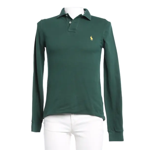 Long Sleeve Shirt in Green, Cotton, Polo Ralph Lauren