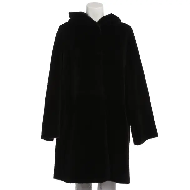 Wendemantel, in Schwarz, Leder, Manzoni 24