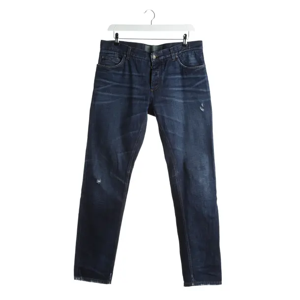 Jeans straight fit, in Marina Militare, Cotone, Dolce e Gabbana