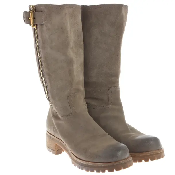 Stivali, in Marrone chiaro, Prada Linea Rossa