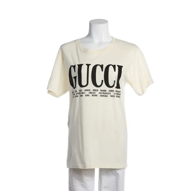 Shirt, in Cream, Baumwolle, Gucci